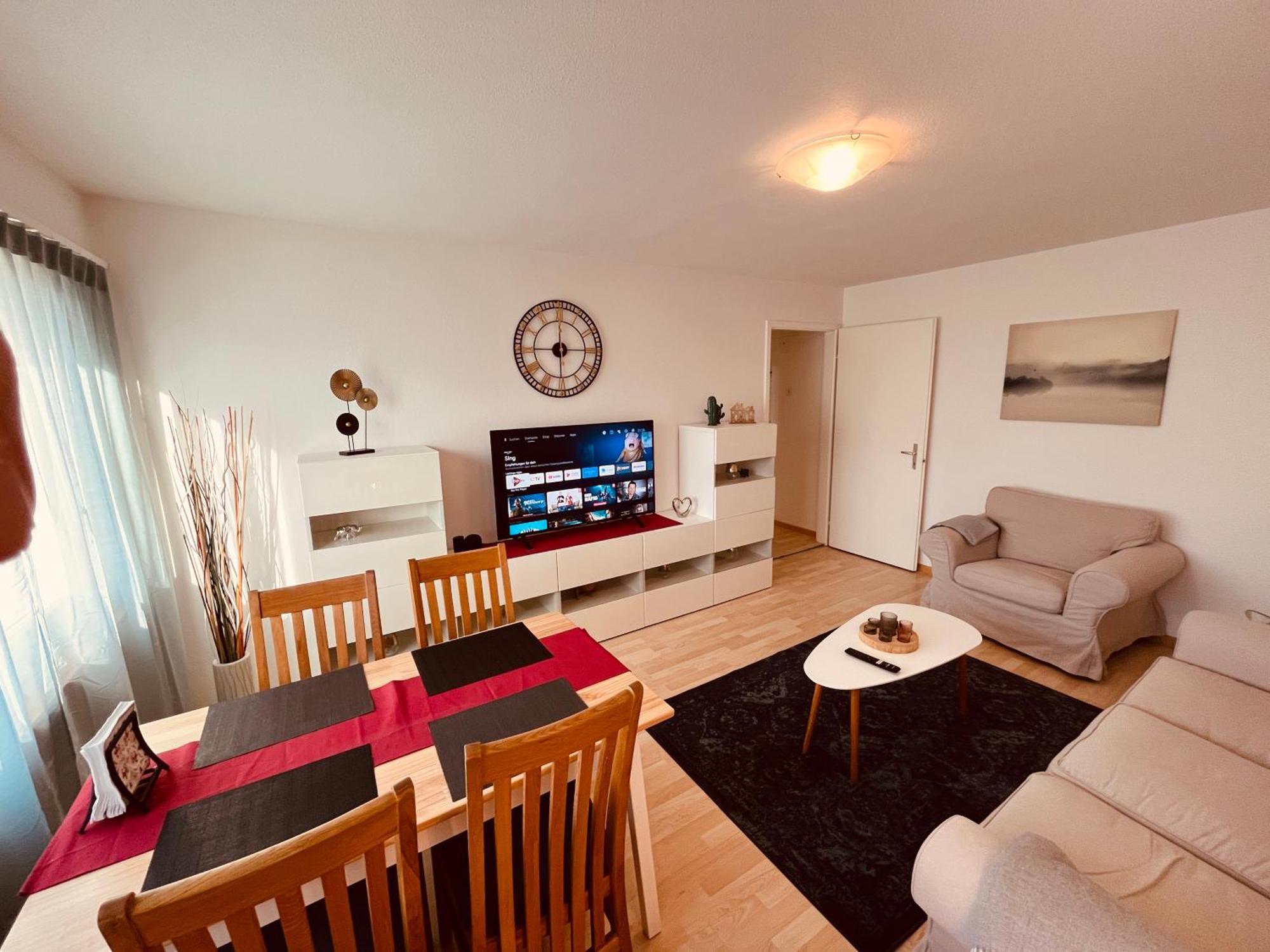 3-Room Apartment For Business Travelers & Families, Free Wifi & Tv With 70 Countries, Dazn, Sky, Netflix & Disney Wynau エクステリア 写真
